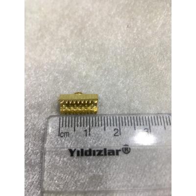 (ADET FİYATIDIR) Gold Renk 1.2cm Timsah Ka...