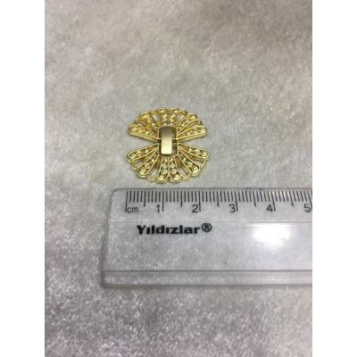 Gold Renk Kelebek Kapama No:3