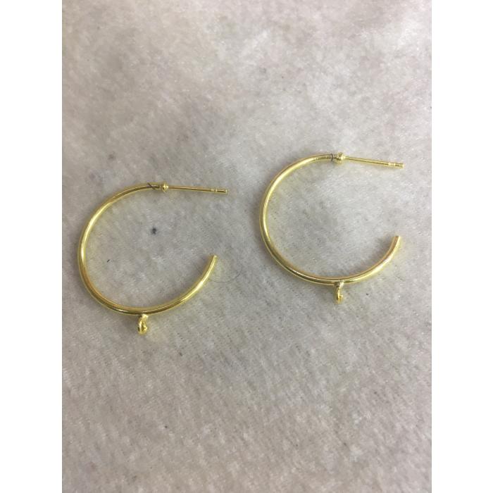 Gold Renk Küpe Klipsi No:107