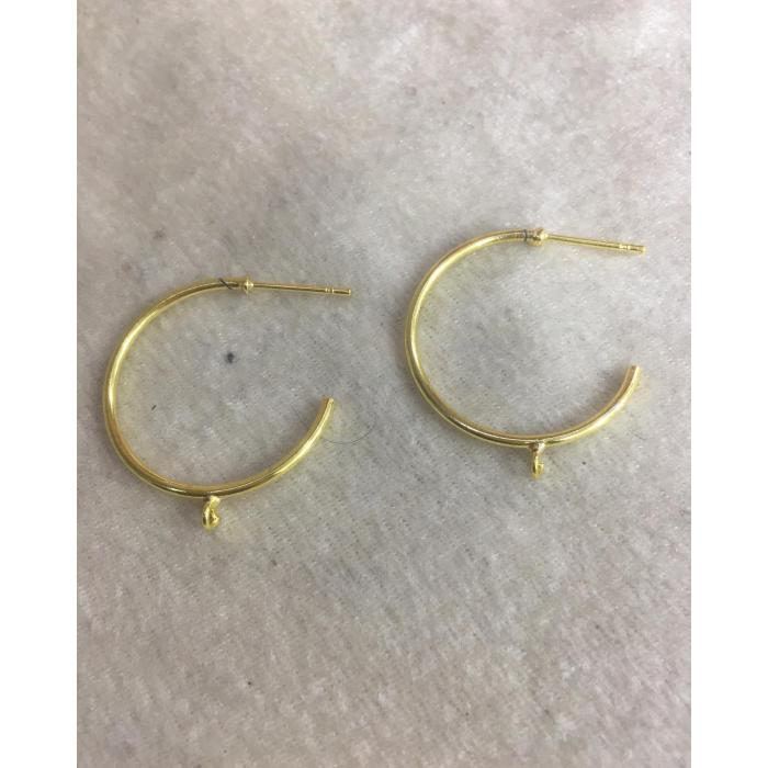 Gold Renk Küpe Klipsi No:108