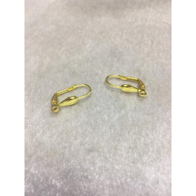Gold Renk Küpe Klipsi No:24