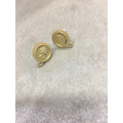Gold Renk Küpe Klipsi No:31