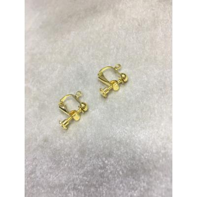 Gold Renk Küpe Klipsi No:40