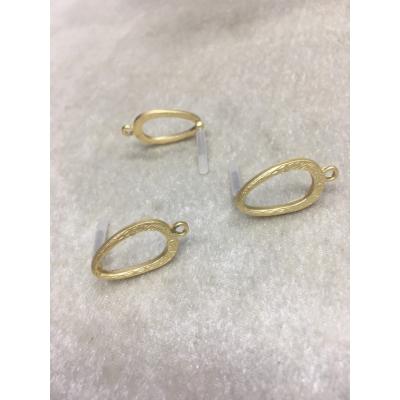 Gold Renk Küpe Klipsi No:41