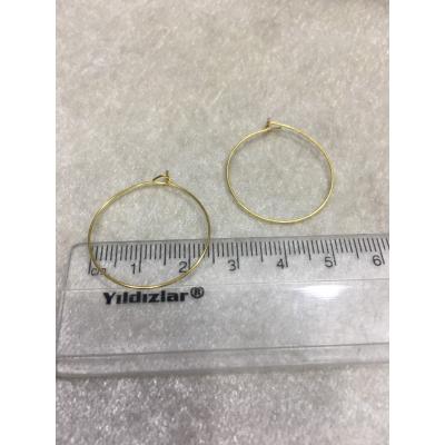 Gold Renk Küpe Klipsi No:52