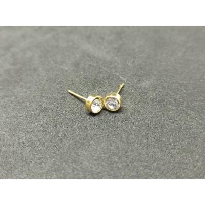Gold Renk Küpe Klipsi No:58