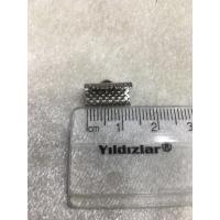 (ADET FİYATIDIR) Gümüş Renk 1.2cm Timsah K...