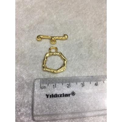 Kaplama Gold Renk '' T '' Kapama-2