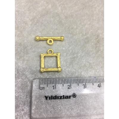 Kaplama Gold Renk '' T '' Kapama-6
