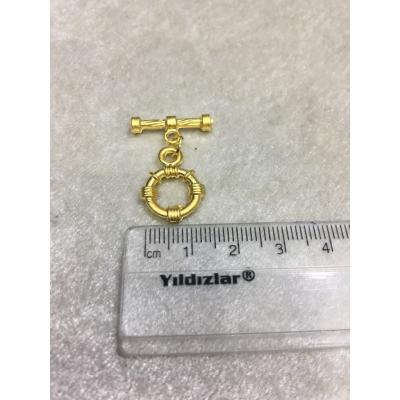 Kaplama Gold Renk '' T '' Kapama