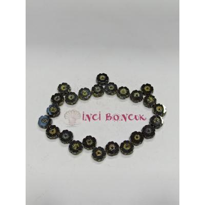 Küçük Boy 9mm Çapında Çek Kristal Boncuklar No: 1 (Adet Fiyatıdır)