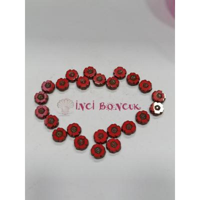 Küçük Boy 9mm Çapında Çek Kristal Boncuklar No: 7 (Adet Fiyatıdır)