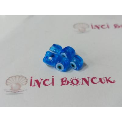 Küçük Boy Murano Cam Nazar Boncuk No: 19