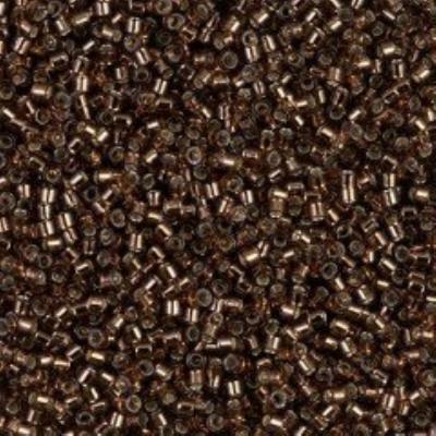 No: 219 Miyuki Delica 11/0 DB150 (5 Gram) Şeffaf Kahverengi