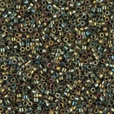 No: 20 Miyuki Delica 11/0 DB24 Metalik Yeşil (5 Gram)