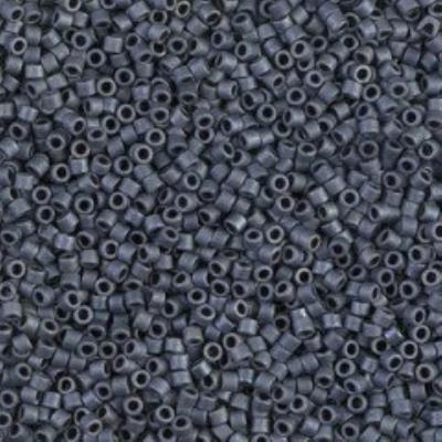 No: 157 Miyuki Delica 11/0 DB301 Mat Antresit Gri (5 Gram)