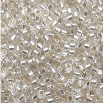 No: 36 Miyuki Delica 11/0 DB41 (5 Gram) Şeffaf Gümüş