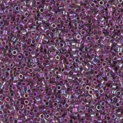 No: 179 Miyuki Delica 11/0 DB56 (5 Gram) Şeffaf Pembe Mor 
