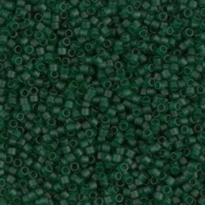 No: 165 Miyuki Delica 11/0 DB767 Mat Yeşil Şeffaf (5 Gram)
