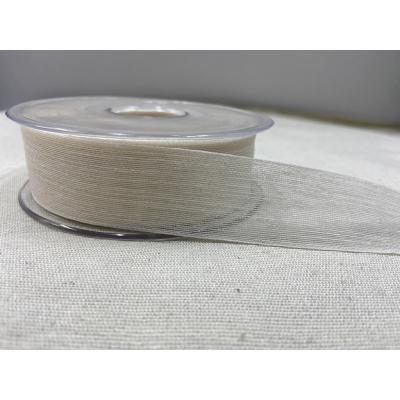 NOPELİ KURDELE KREM 2,5 CM / 1 METRE