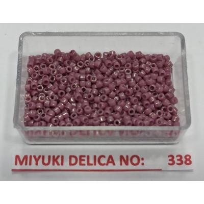 No: 338 Miyuki Delica 11/0 DB265 Opak Mürdüm (5 gram)