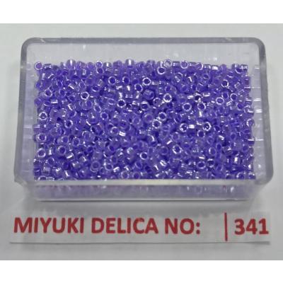 No: 341 Miyuki Delica 11/0 DB249 Sedefli Menekşe Mor (5 gram)