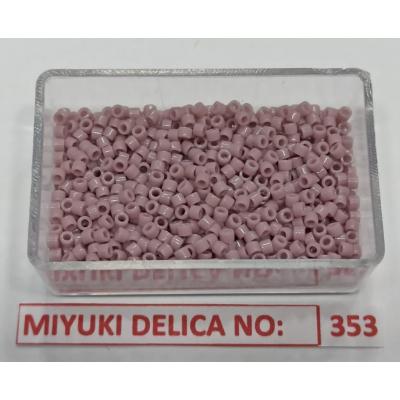 No: 353 Miyuki Delica 11/0 DB728 Opak Açık Mürdüm (5 gram)