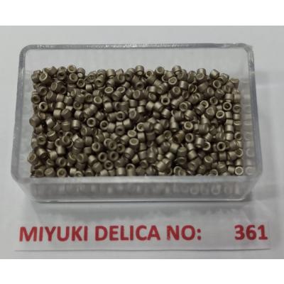 No: 361 Miyuki Delica 11/0 DB1159 Mat Kaplama Kalay Rengi (5 gram)