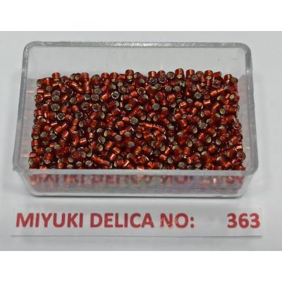 No: 363 Miyuki Delica 11/0 DB1202 Kristal Kızıl (5 gram)
