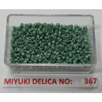 No: 367 Miyuki Delica 11/0 DB2313 Opak Hareli Yeşil (5 gram)