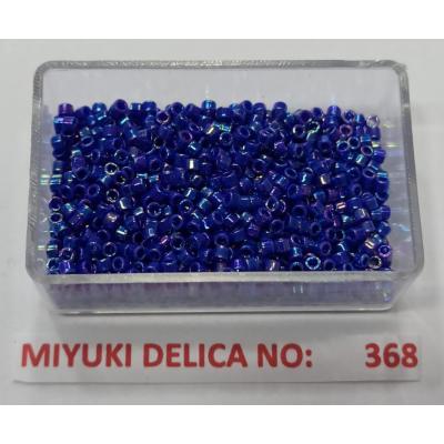 No: 368 Miyuki Delica 11/0 DB165 Yanar Döner Saks Mavi (5 gram)