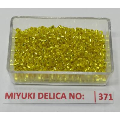 No: 371 Miyuki Delica 11/0 DB145 Kristal Sarı (5 gram)