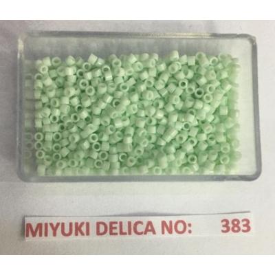 No: 383 Miyuki Delica 11/0 DB1496 Opak Mint Yeşil (5 gram)