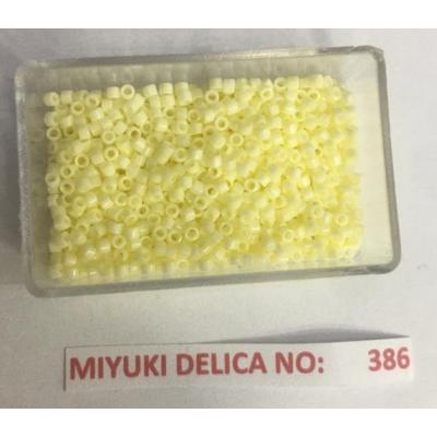No: 386 Miyuki Delica 11/0 DB1491 Opak Açık Sarı (5 gram)