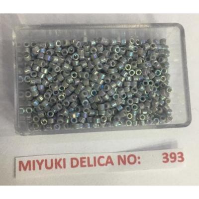 No: 393 Miyuki Delica 11/0 DB1579 Yanar Döner Rainbow Gri (5 gram)