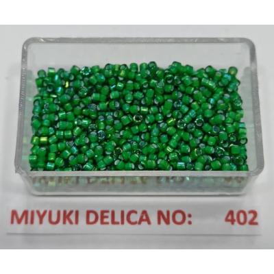 No: 402 Miyuki Delica 11/0 DB1788 Alacalı Yeşil (5 gram)