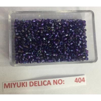 No: 404 Miyuki Delica 11/0 DB1756 Yanar Döner Mor (5 gram)