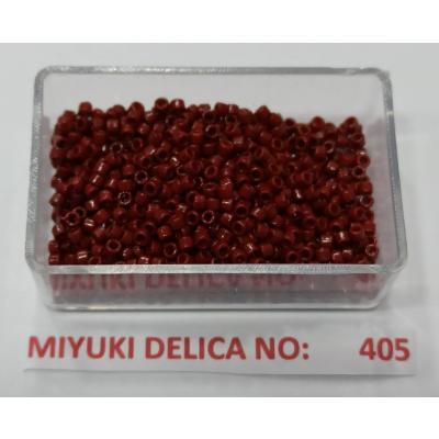 No: 405 Miyuki Delica 11/0 DB2120 Bordo (5 gram)