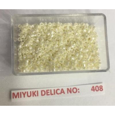 No: 408 Miyuki Delica 11/0 DB1900 Sedefli Sarı (5 gram)