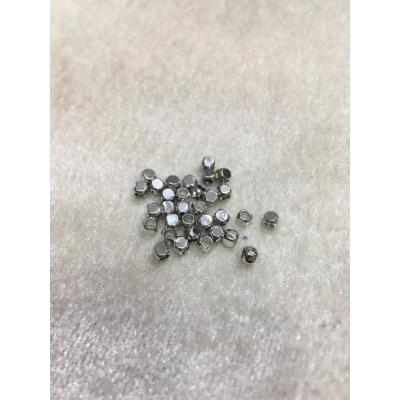 3mm Orta Boy Gümüş Renk Küp D...