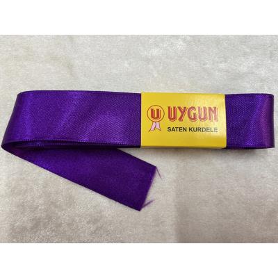 SATEN KURDELE MOR 30 MM / 10 METRE