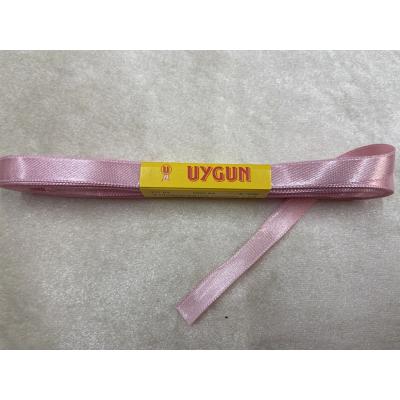 SATEN KURDELE PEMBE 10 MM / 10 METRE