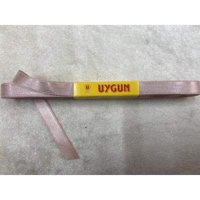 SATEN KURDELE PUDRA PEMBE 10 MM / 10 METRE