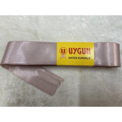SATEN KURDELE PUDRA PEMBE 30 MM / 10 METRE