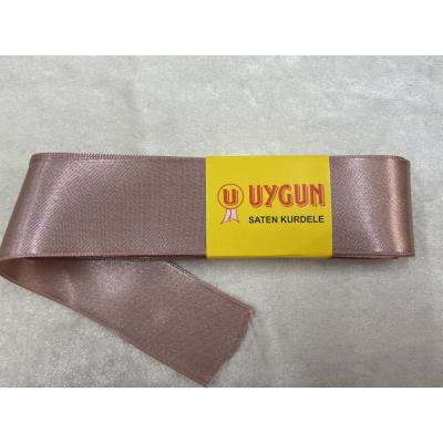 SATEN KURDELE PUDRA PEMBE 38MM / 10 METRE