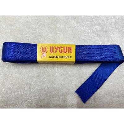 SATEN KURDELE SAKS MAVİ 20 MM / 10 METRE