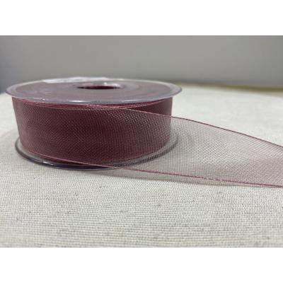 ŞİFON KURDELE GÜLKURUSU 2,5 CM / 1 METRE