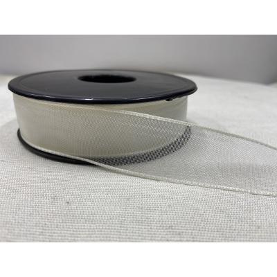 ŞİFON KURDELE KREM 2,5 CM / 1 METRE