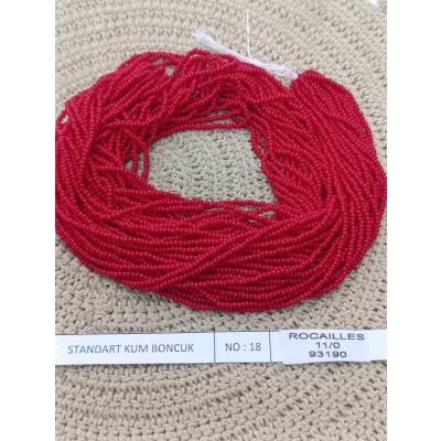 STANDART KUM BONCUK NO:18 (ROCAILLES 11/00 93190)