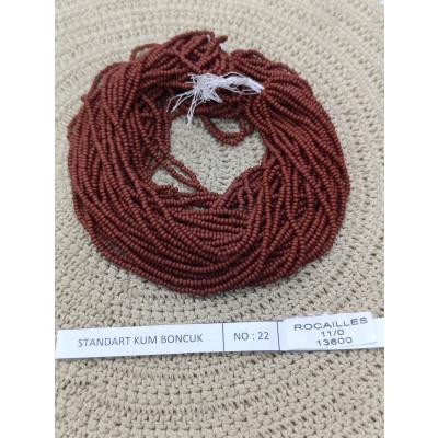 STANDART KUM BONCUK NO:22 (ROCAILLES 11/00 13600)